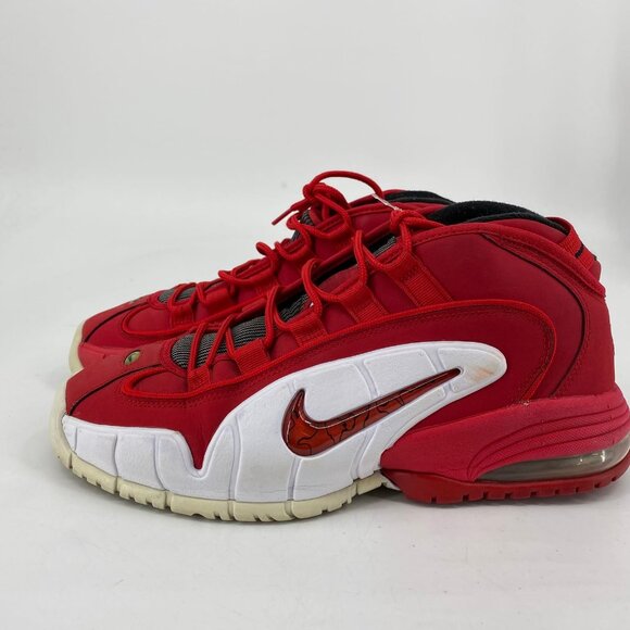 Nike Red/White Leather Sneakers | Athletic Style Size 11